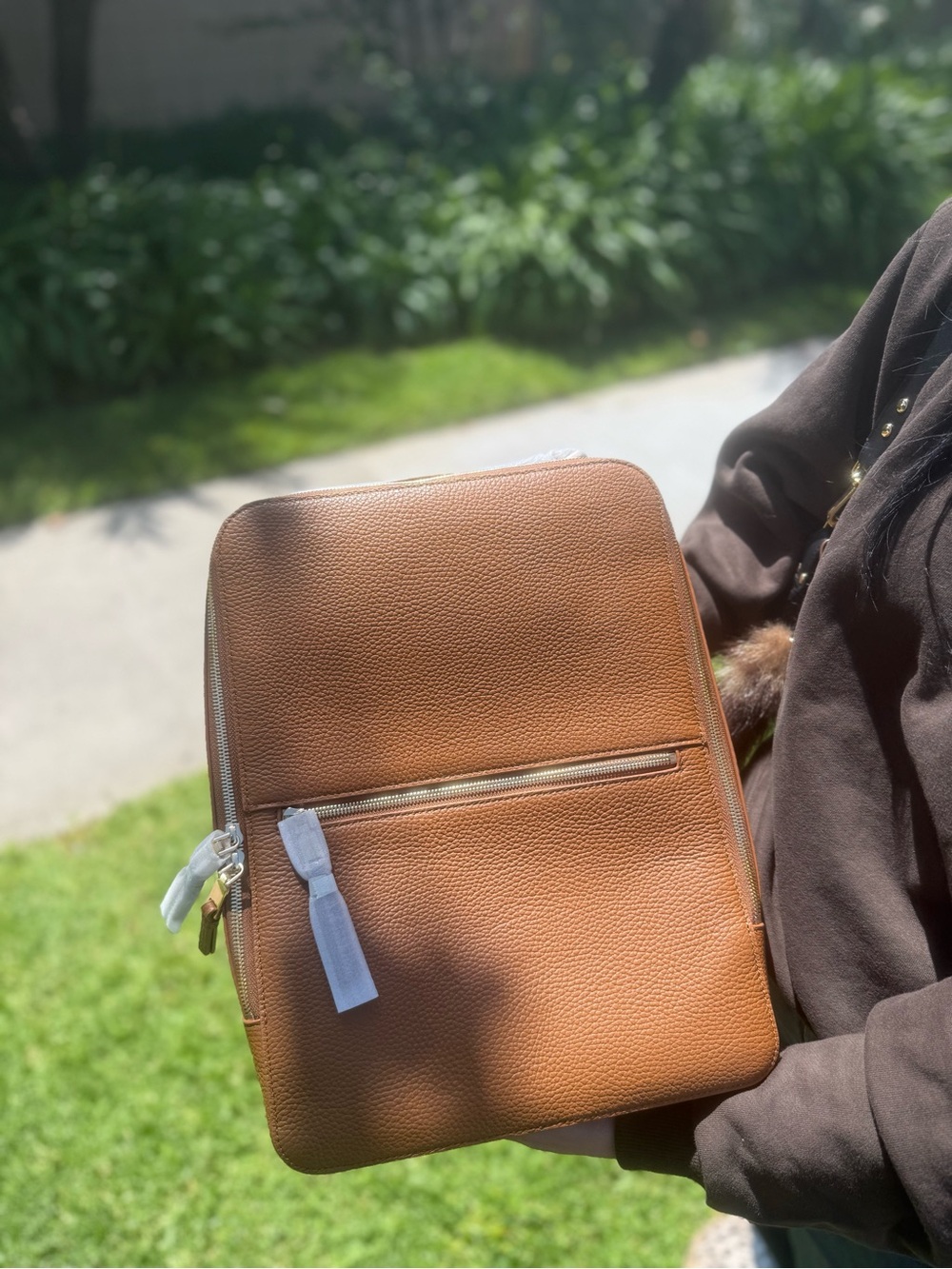 NWT Quince Marlow Laptop Backpack- Coganc